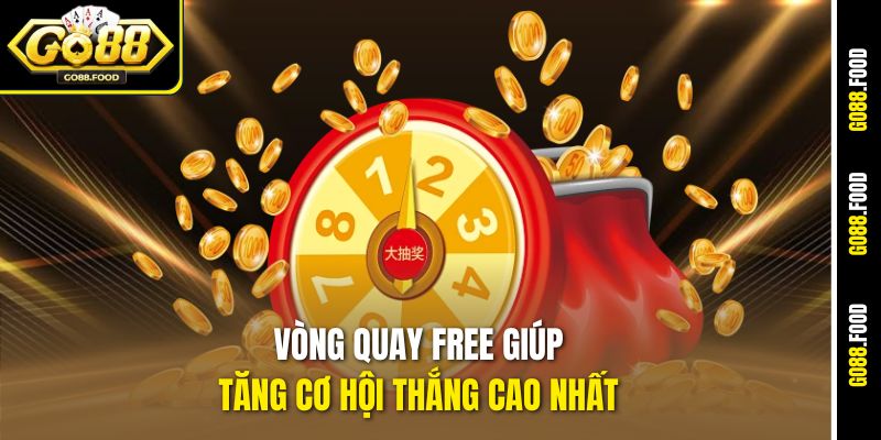 Vòng quay free giúp tăng cơ hội thắng cao nhất 